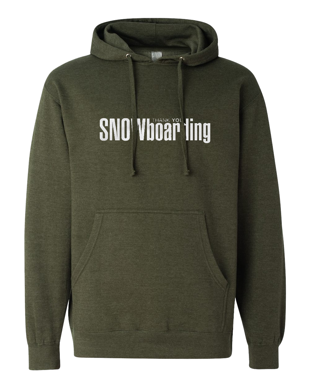 TYS/TWS Logo Hoodie - Army Heather