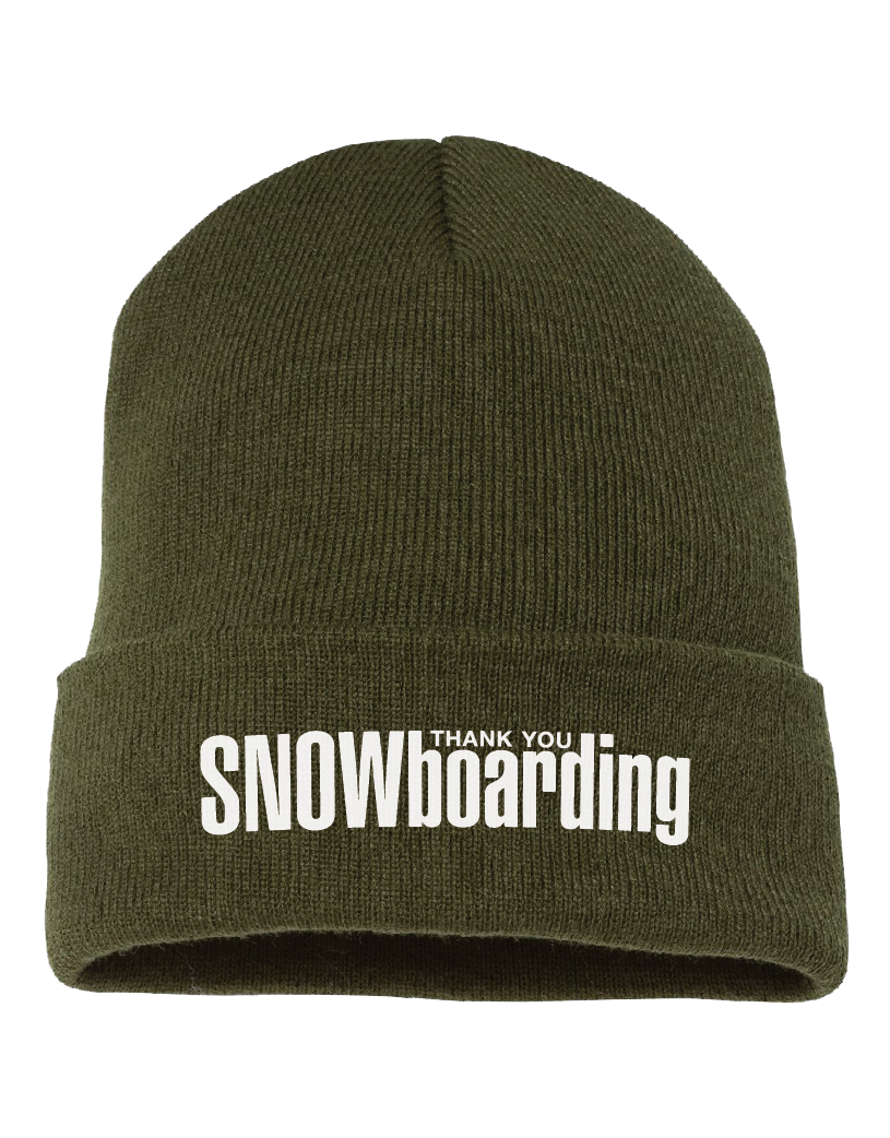TYS/TWS Logo Beanie - Olive