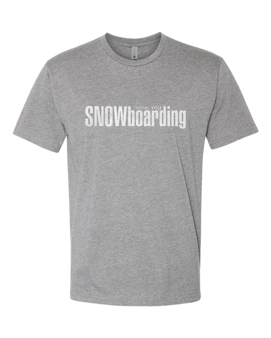 TYS/TWS Logo Tee - Dark Heather Grey