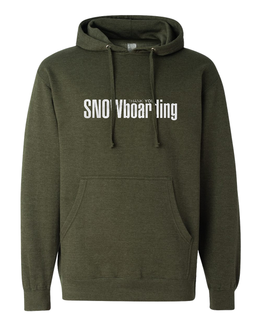 TYS/TWS Logo Hoodie - Army Heather