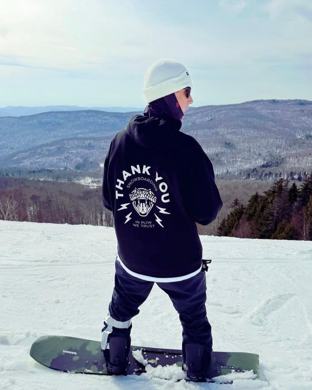 TYS/Snake Hoodie - Black