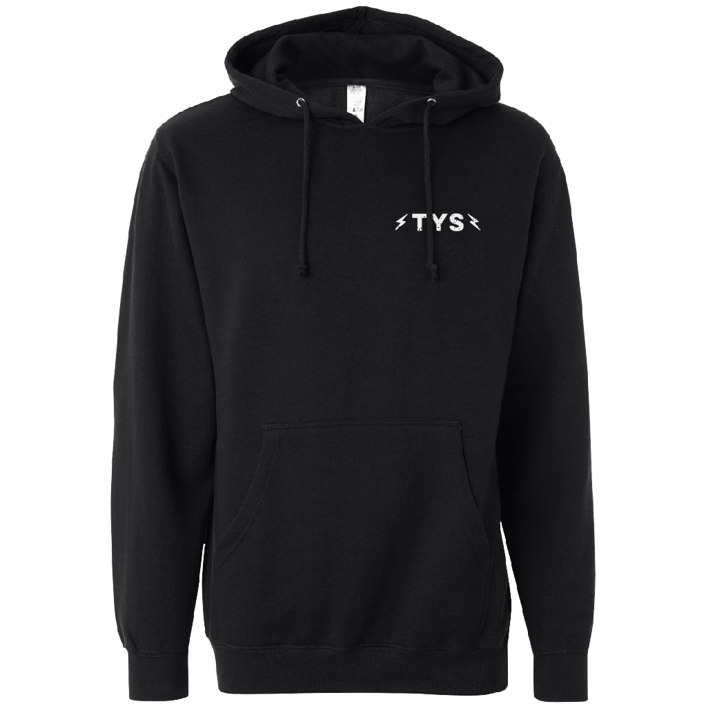 TYS Snake Modern Fit Hoodie - Black