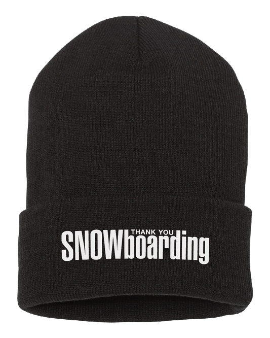 TYS/TWS Logo Beanie - Black